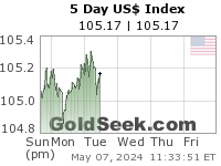 US$ Index 5 Day